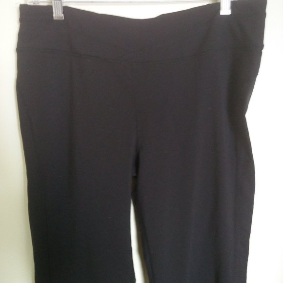 Tuff Athletics Pants Yoga Pants Pull On Black XL - Picture 4 of 7